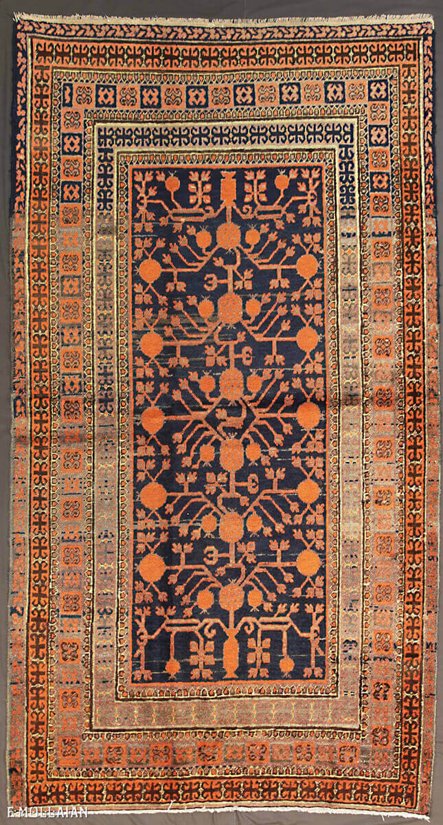 Tapis Semi-Antique Khotan n°:48432595